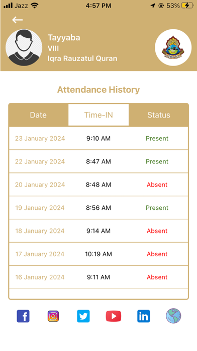 App screenshot