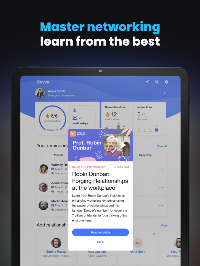Covve Your personal CRM