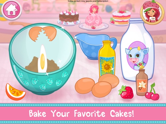 Strawberry Shortcake Games - Berrylicious Bake-Off Game - Free Cooking Games  