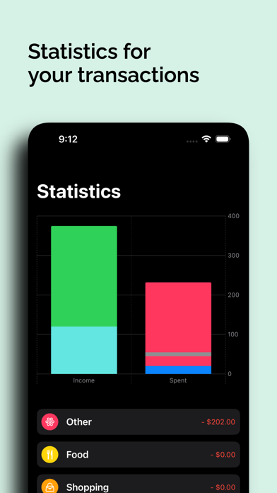 My Money - Budget Tracker Screenshot