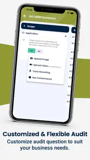 nifty iso 29001 audit iphone screenshot 2
