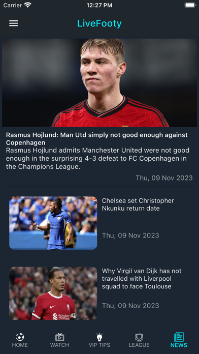 Livefooty - Live Football Tv Screenshot
