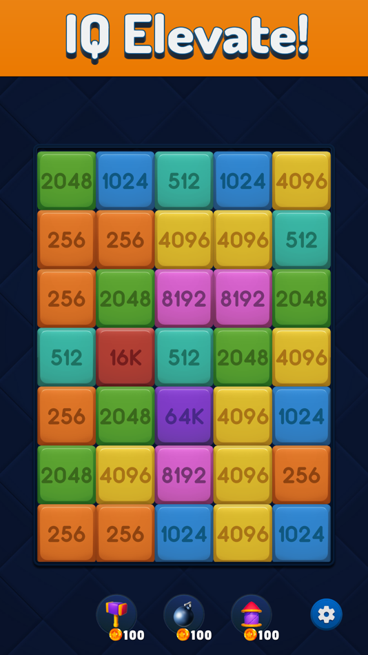 #3. 2048: Merge! (iOS) 由: Tuncay Ozbal