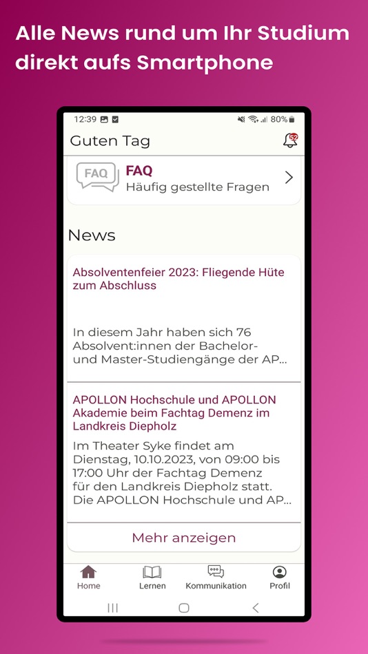 #6. APOLLON Campus-App (iOS) 由: APOLLON Hochschule der Gesundheitswirtschaft GmbH
