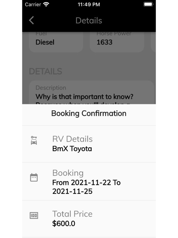 Find My RV Home iPad screenshot 9 - Travel app