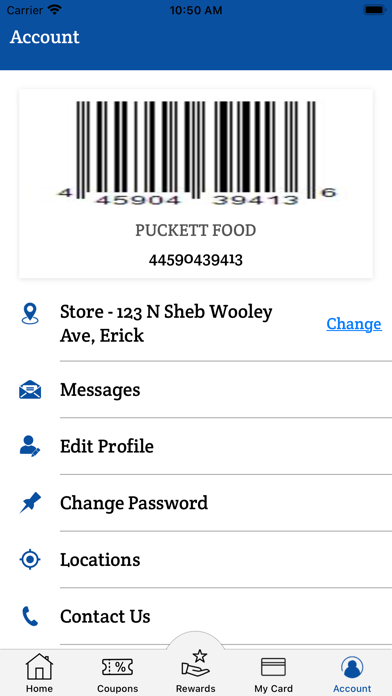 Pucketts Food Store Screenshot