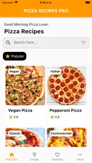 pizza recipes pro iphone screenshot 1