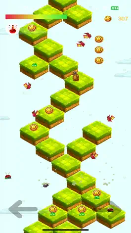 Game screenshot Falling Bear apk