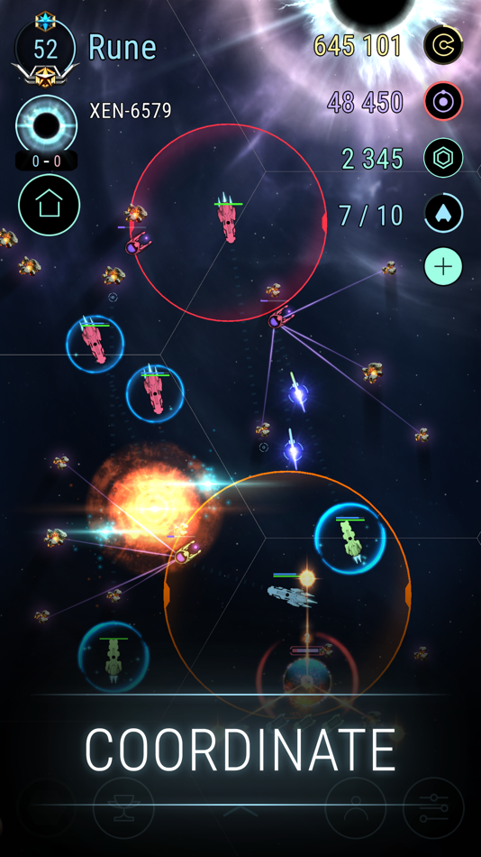 #5. Hades' Star: DARK NEBULA (iOS) 由: Parallel Space Inc