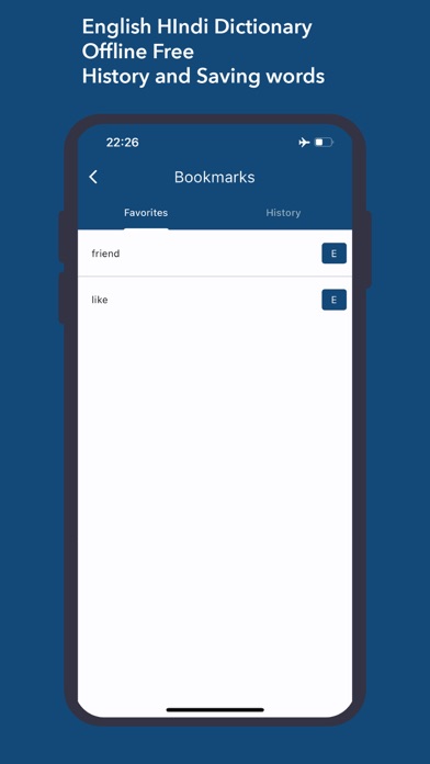 Dictionary English Hindi Screenshot
