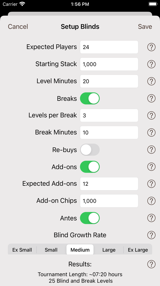 #3. Texas Holdem Poker Timer (iOS) 由: R. Booth
