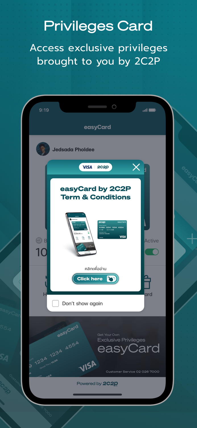 easyCard by 2C2P Plus