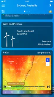 weather forecast & noaa radar iphone screenshot 3