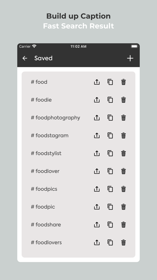 #4. Hashtag Generator for Captions (iOS) 来自: Bhavinkumar Satashiya