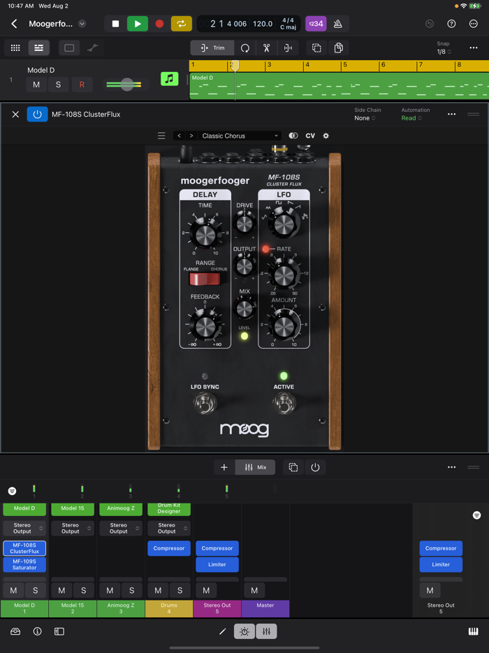 MF-108S Cluster Flux