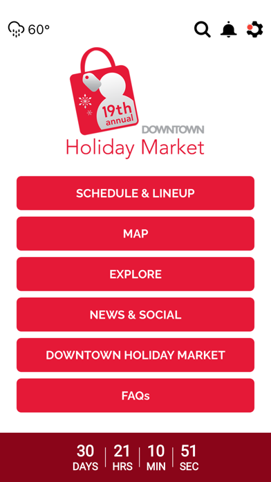 The Downtown DC Holiday Market Screenshot