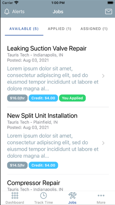 Tauris Tech Jobs Screenshot