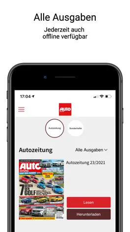 Game screenshot AUTO ZEITUNG ePaper apk