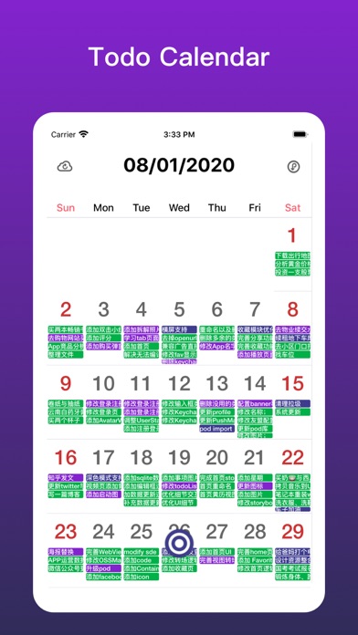 Todo Kalendar Screenshot