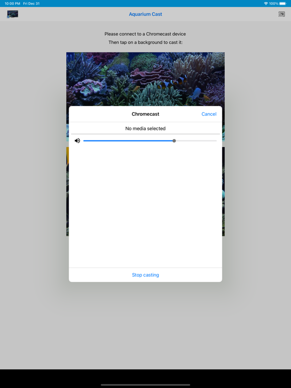 Screenshot #6 pour Aquarium on TV for Chromecast