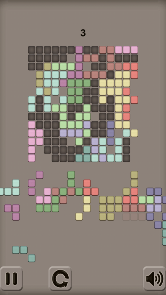 #8. Colored Blocks Puzzle (iOS) 由: Ruslan Goncharenko