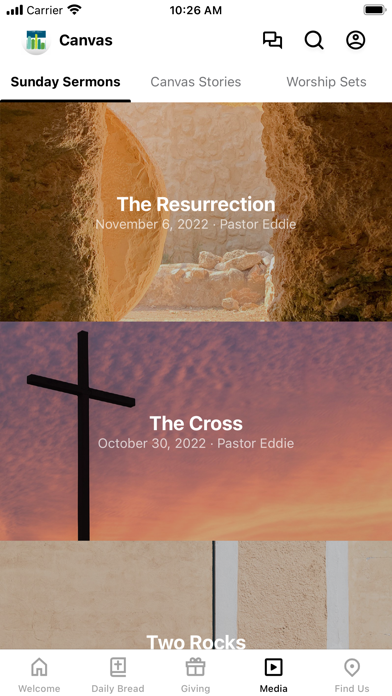 Canvas City Church Screenshot