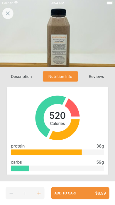 Mademeals Screenshot