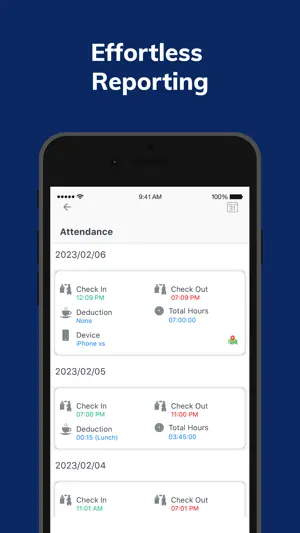 Time Tracker & Hours Tracker screenshot 3
