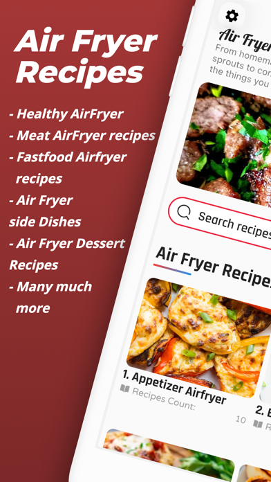 Air Fryer Food Recipesのおすすめ画像1