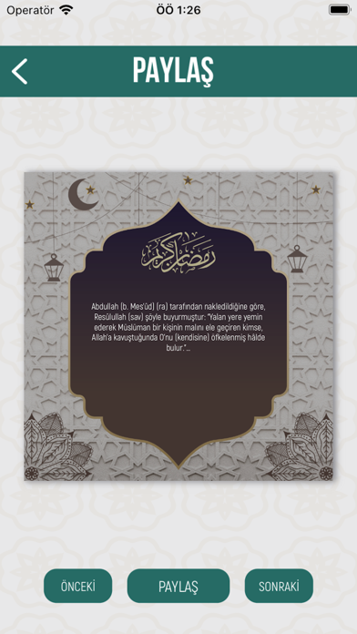Namaz Vakitleri - Hadis Kuran Screenshot