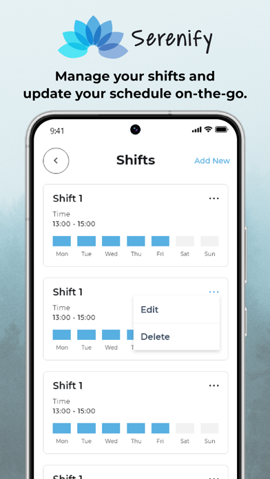 Serenify Doctor iPhone screenshot 6 - Medical app