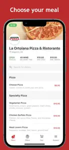 La Ortolana Pizza Magnolia screenshot #1 for iPhone