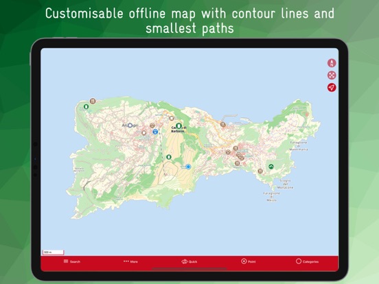 Screenshot #4 pour Capri Offline Map