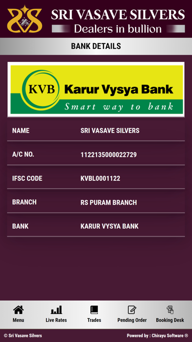Sri Vasave Silvers Screenshot