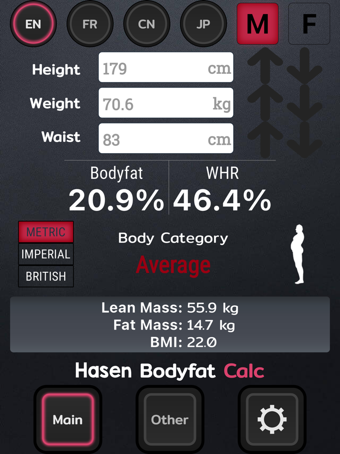 Bodyfat Calculator 3