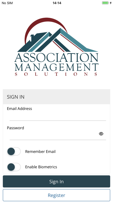 Screenshot #1 pour Association Mgmt Solutions App