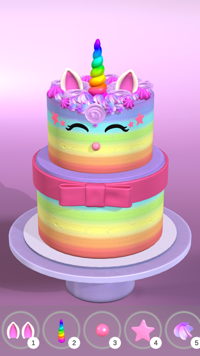 Cake Coloring 3D Screenshot