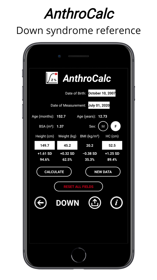 #7. AnthroCalc (iOS) 由: BC Children's Hospital