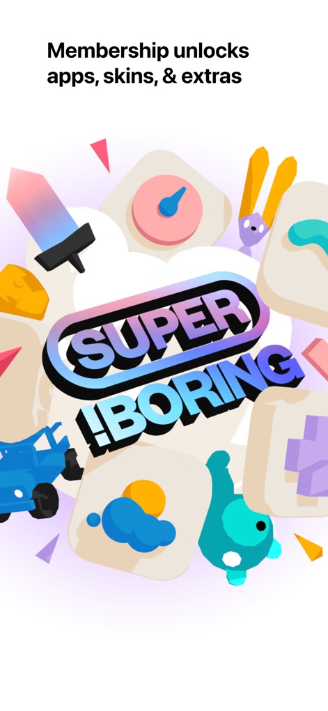 (Not Boring) Calculator - Understand the value of the Super!Boring membership, which provides access to exclusive skins and a suite of additional Not Boring apps.