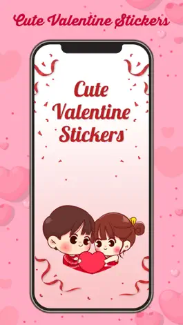 Game screenshot Cute Valentine's Day Stickers! mod apk
