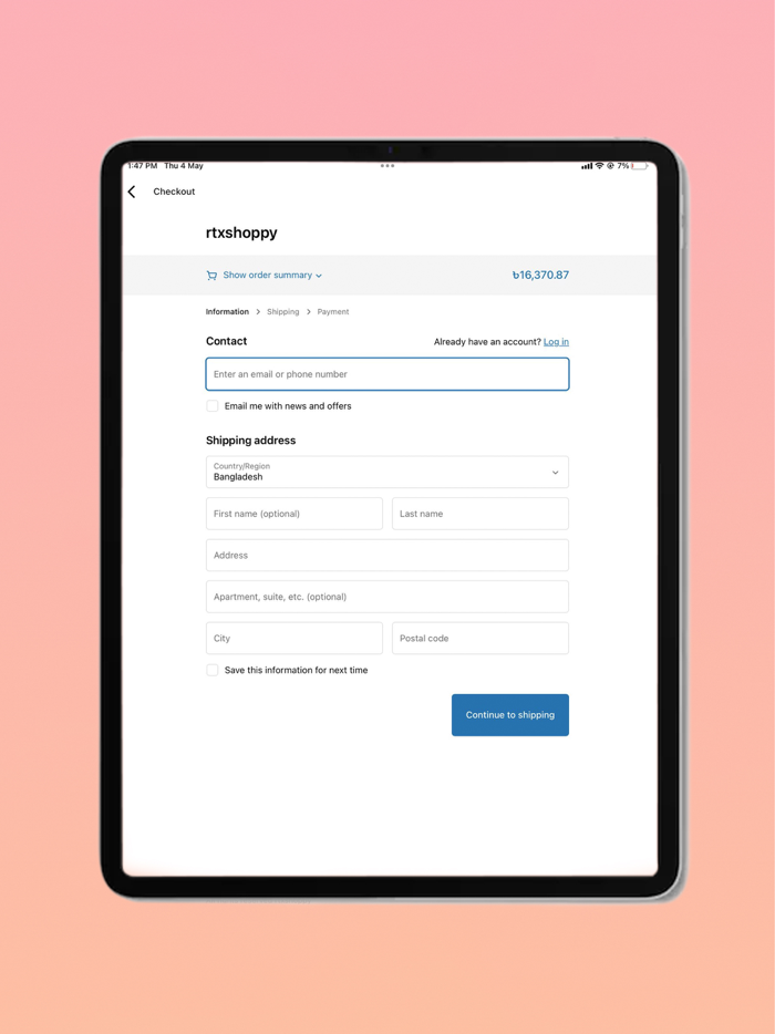 Codecony - Shopify Store