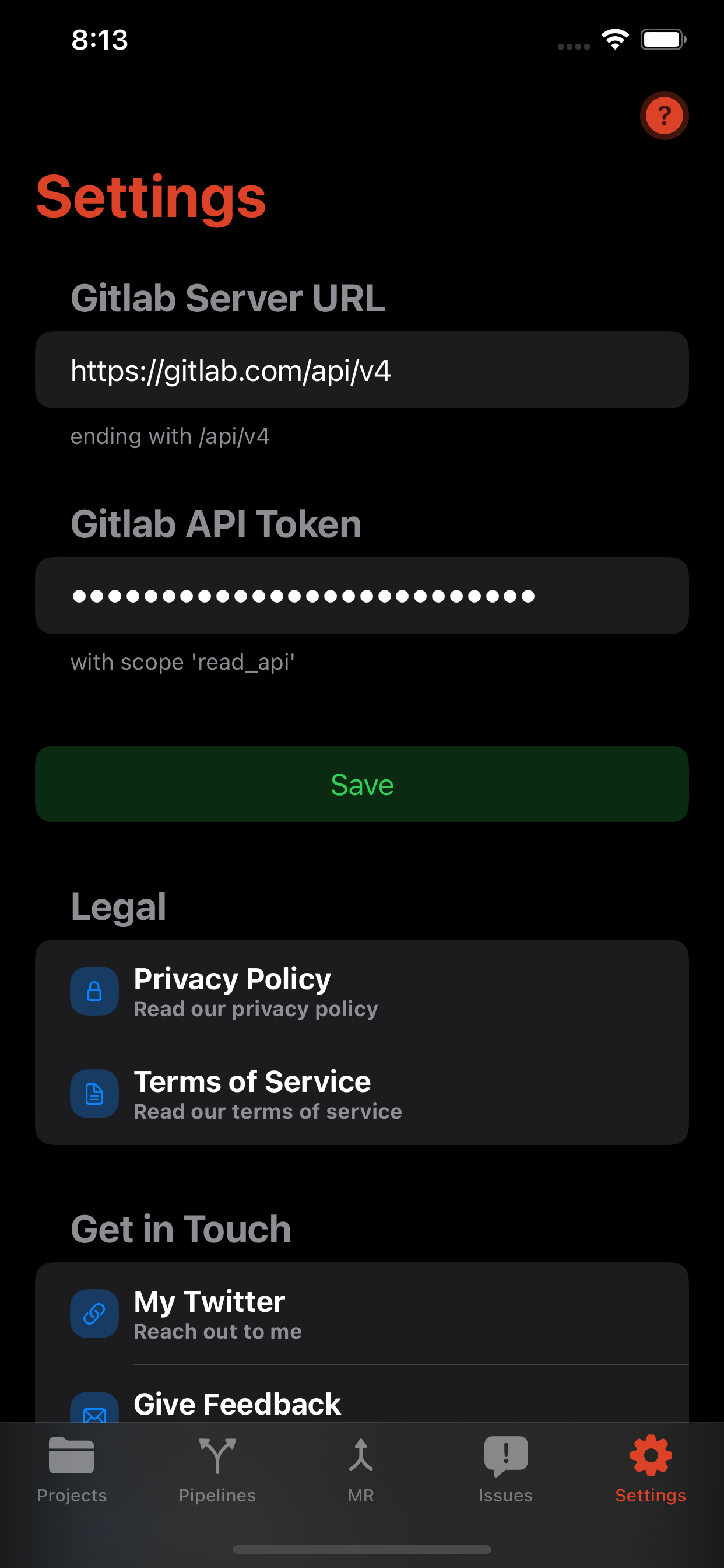 Glance for Gitlab