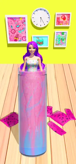 Game screenshot Color Reveal Doll Games apk