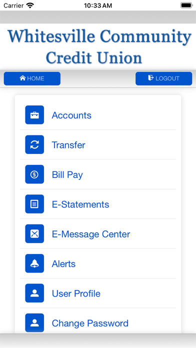 Whitesville Community CU Screenshot