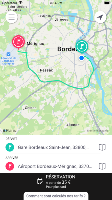 Frédéric Transport Privé Screenshot