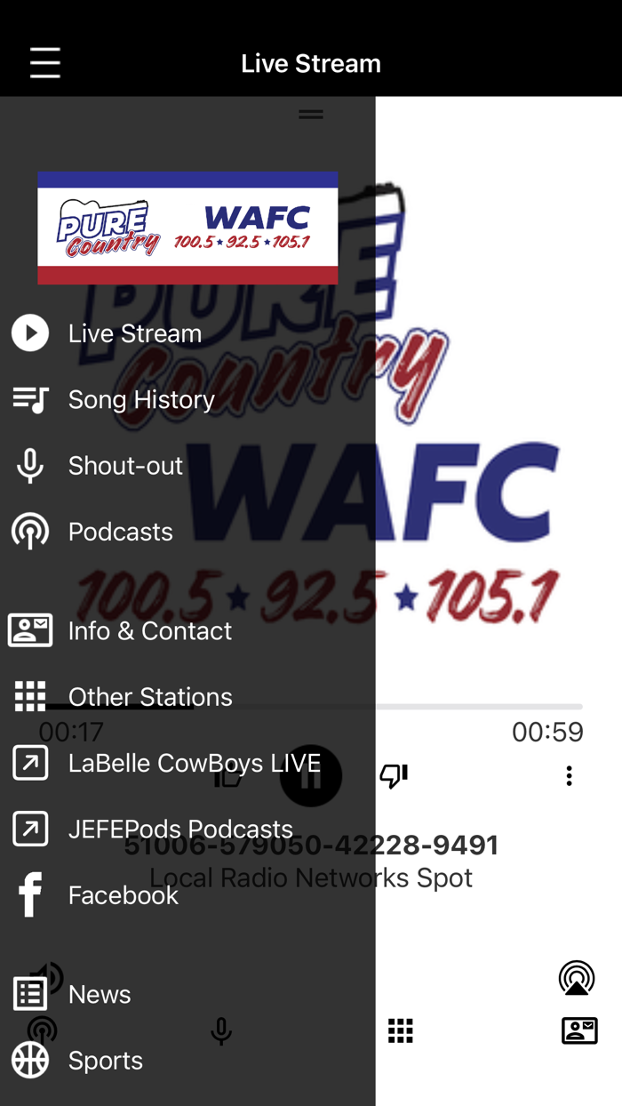 WAFC-FM Pure Country