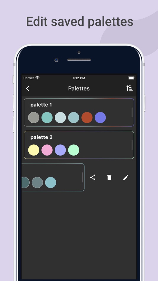 #7. Color Wheel: Palette ColorGear (iOS) 由: Yevhenii Kuzmenko