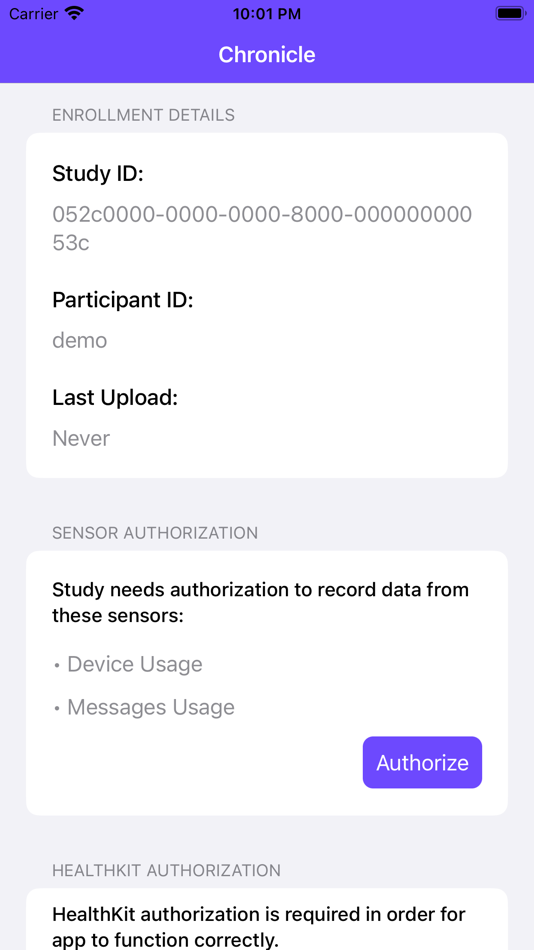 Chronicle for iBaby Study (iOS) 由: Methodic, Inc. Chronicle for iBaby Study (iOS) 由: Methodic, Inc.