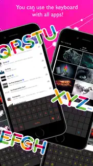 color keys keyboard iphone screenshot 2