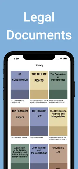 Game screenshot US Laws: Constitution, Bill apk